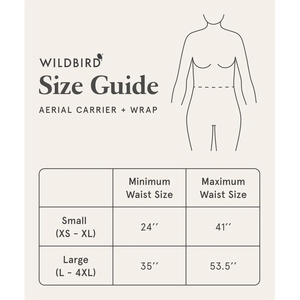 WildBird Aerial Buckle Wrap Cosmos XS–XL Carrier New no box/tags - Picture 6 of 6